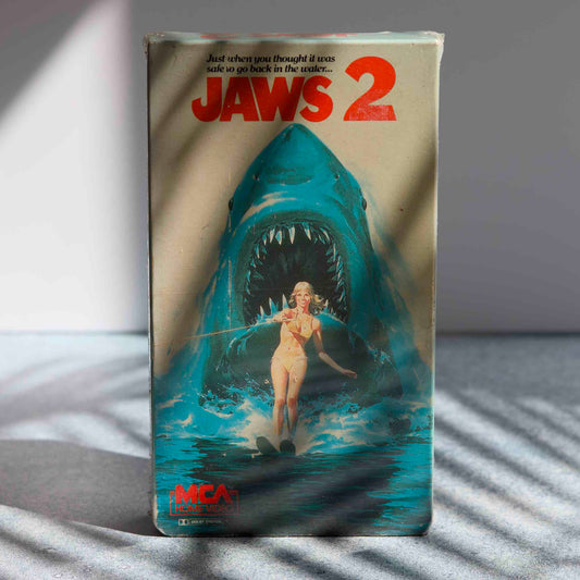 JAWS 2 VHS - Sealed Vintage Tape (1978)